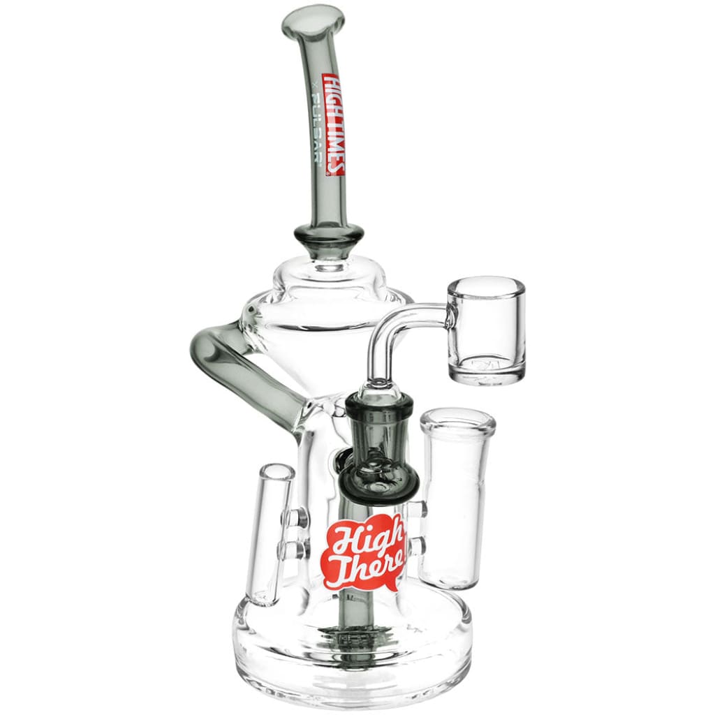 High Times x Pulsar High There! All In One Recycler Dab Station - 8.25’ / 14mm f