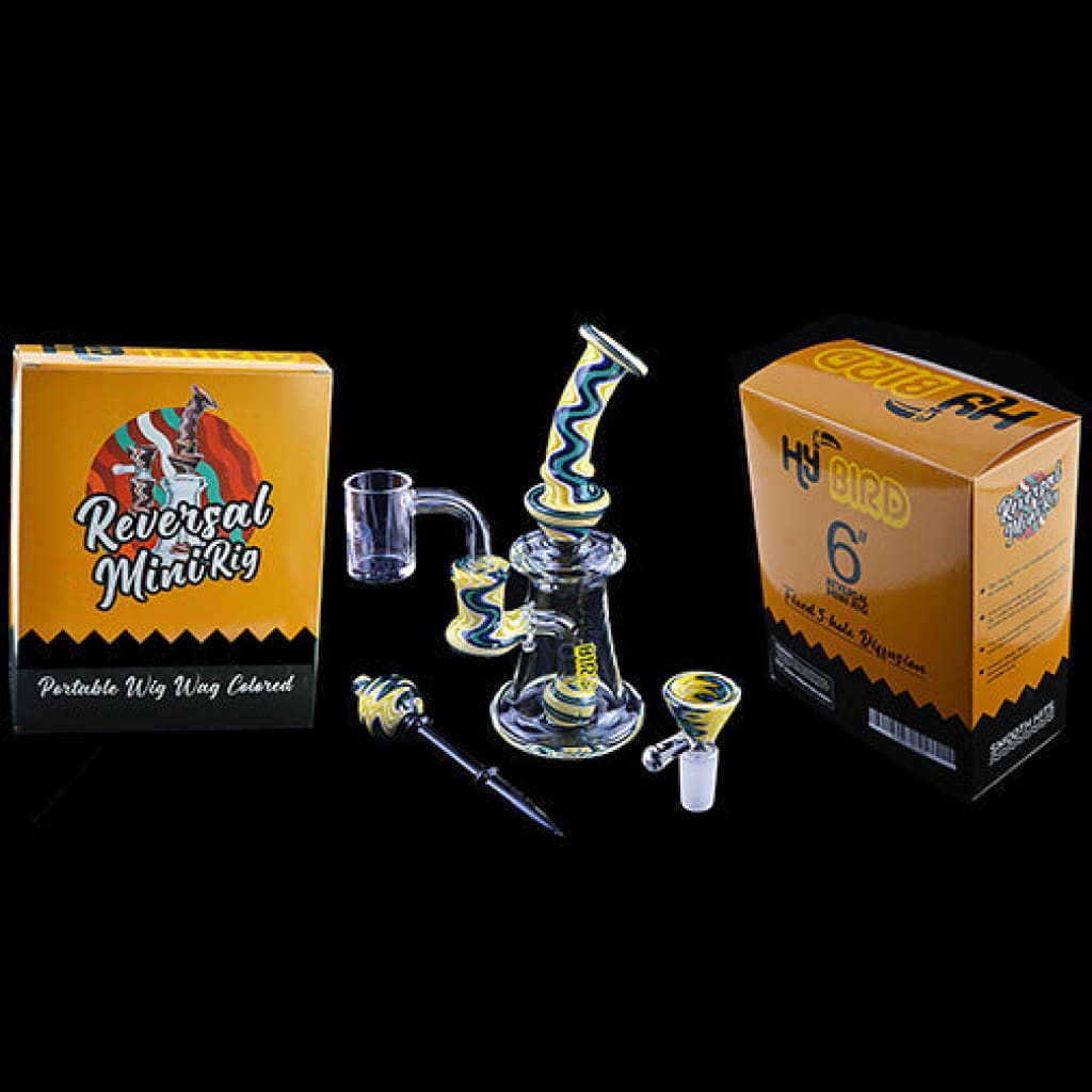 Hybird Wig Wag Mini Rig Water Pipe Kit (6")