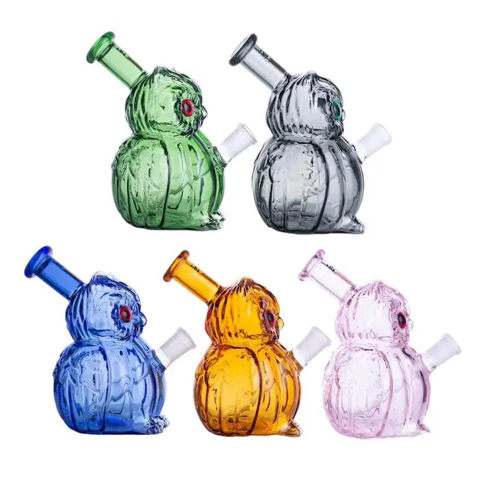 Hybird Owl Rig Unique Dab Rig in Vibrant Colors