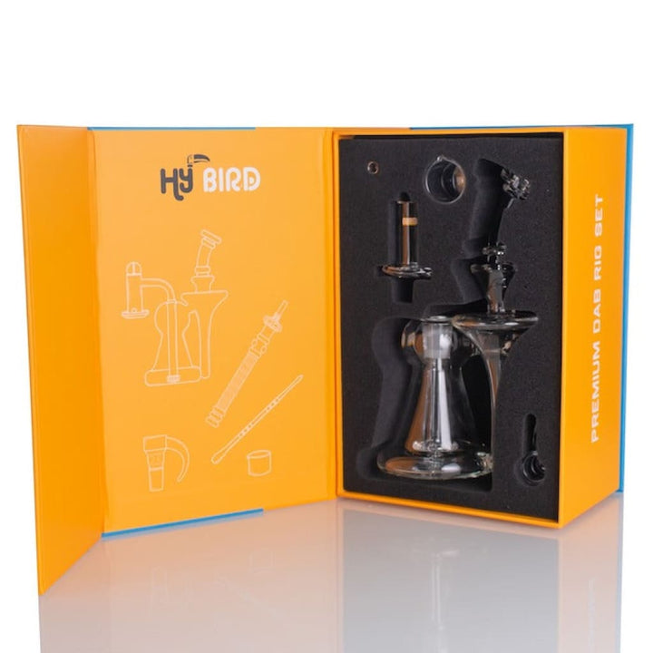Hybird Recycler Rig Kit with Banger and Nectar Straw – MHGP