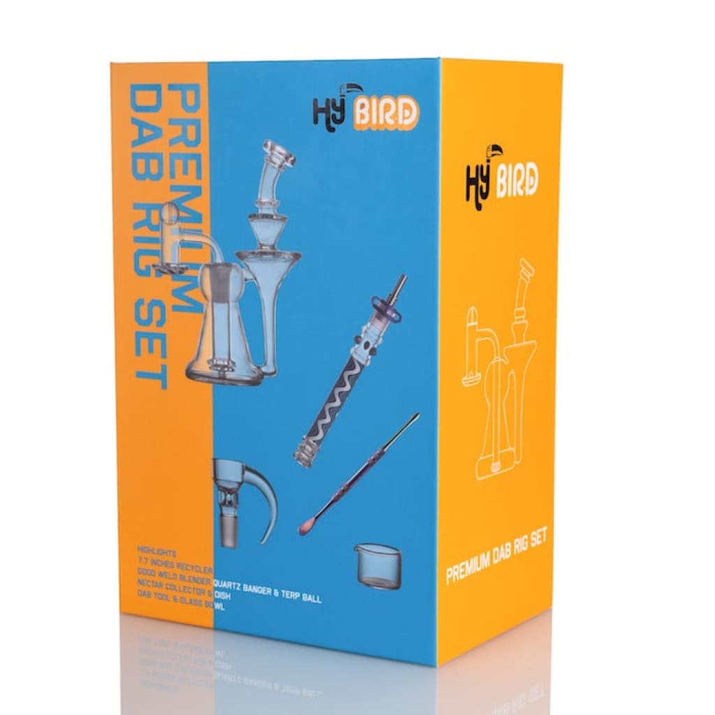 Hybird Recycler Rig Kit with Banger and Nectar Straw – MHGP