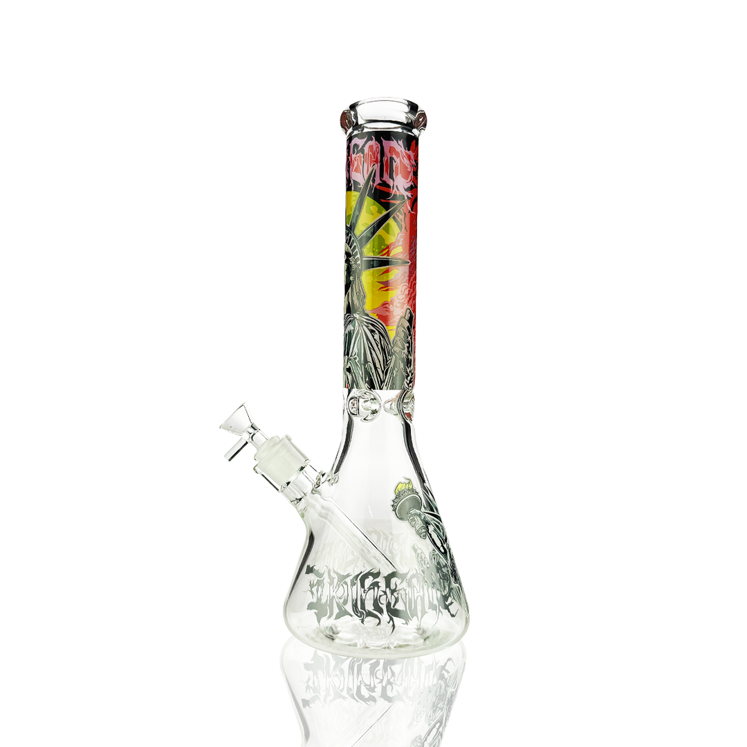 Classic 14" Beaker Water Pipe 14mm Bowl