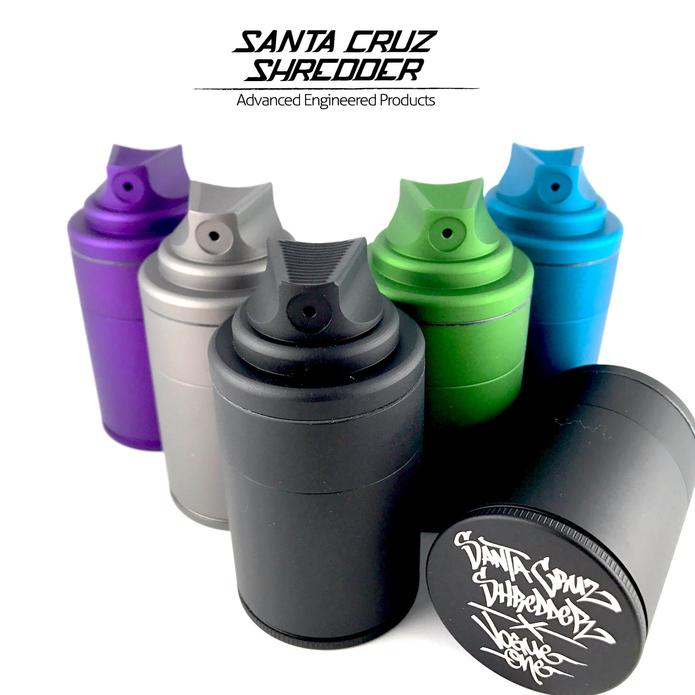 Santa Cruz Shredder Small Spray Can Grinder