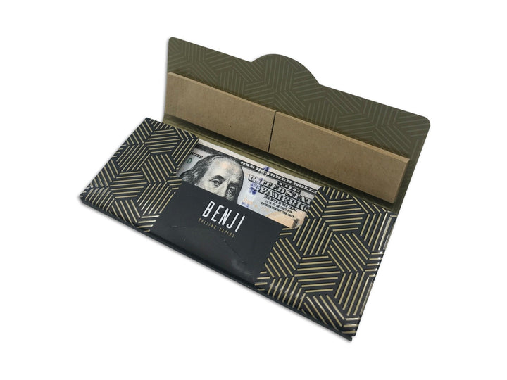 Benji $100 Bill Print Rolling Papers - 24 Booklets