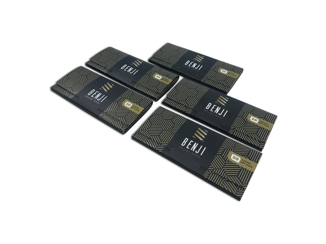 Benji $100 Bill Print Rolling Papers - 24 Booklets