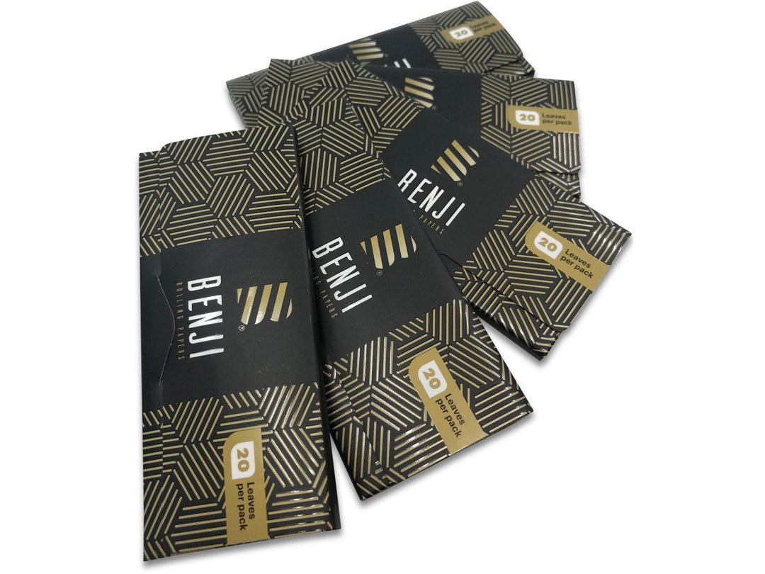 Benji $100 Bill Print Rolling Papers - 24 Booklets