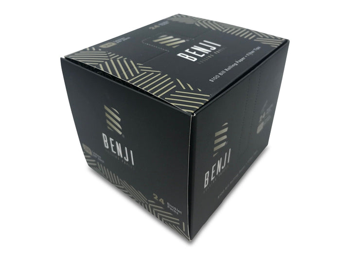 Benji $100 Bill Print Rolling Papers - 24 Booklets
