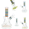 8 Inch Diamond Beaker Water Pipe, 14mm Joint