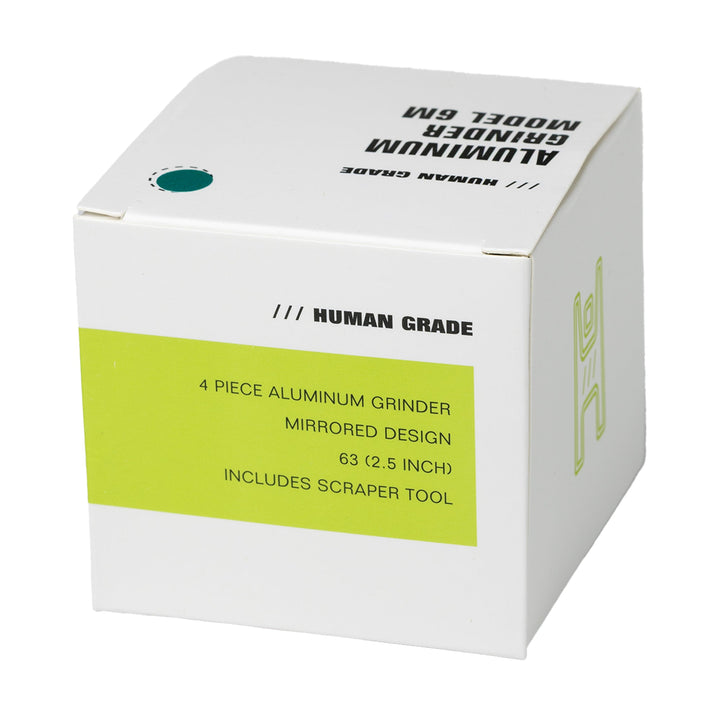 Human Grade Ergonomic 2.5 Inch 4-Piece Grinder