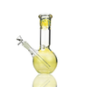 Beaker Water Pipe - Sphere Base, Fumed Glass - 10 Inch
