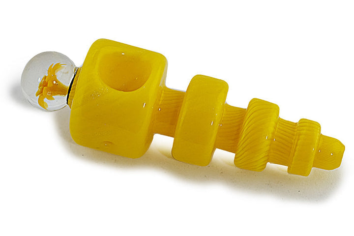 Colorful 3D Flower Glass Hand Pipe
