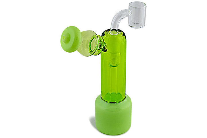 Milky Straight Tube Dab Rig Kit with 14mm Banger