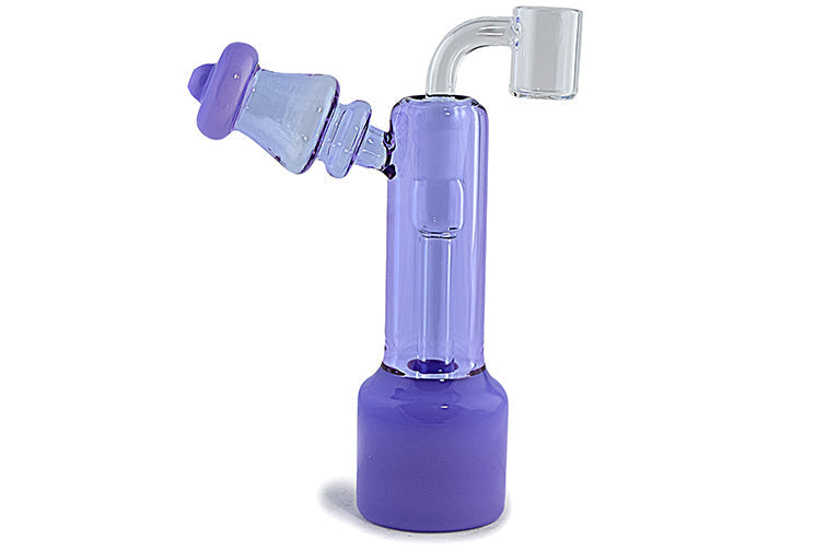 Milky Straight Tube Dab Rig Kit with 14mm Banger