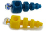 Colorful 3D Flower Glass Hand Pipe