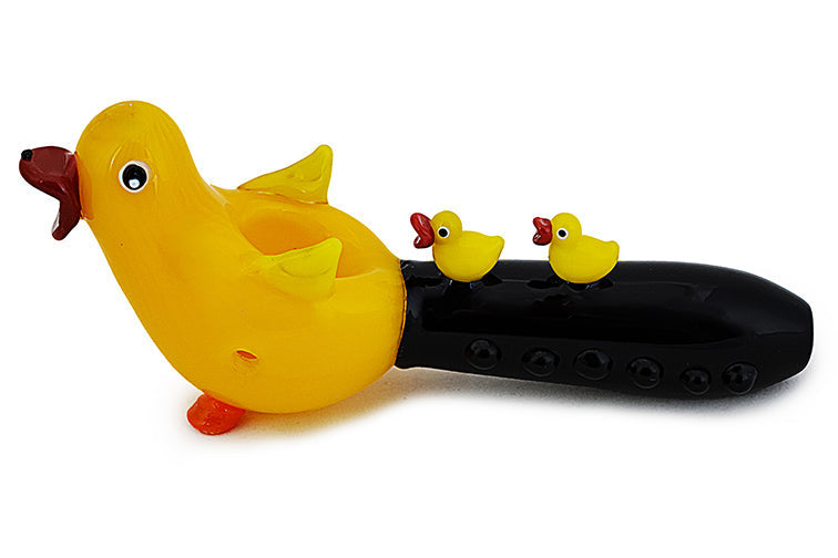 Decorative Duck Glass Hand Pipe