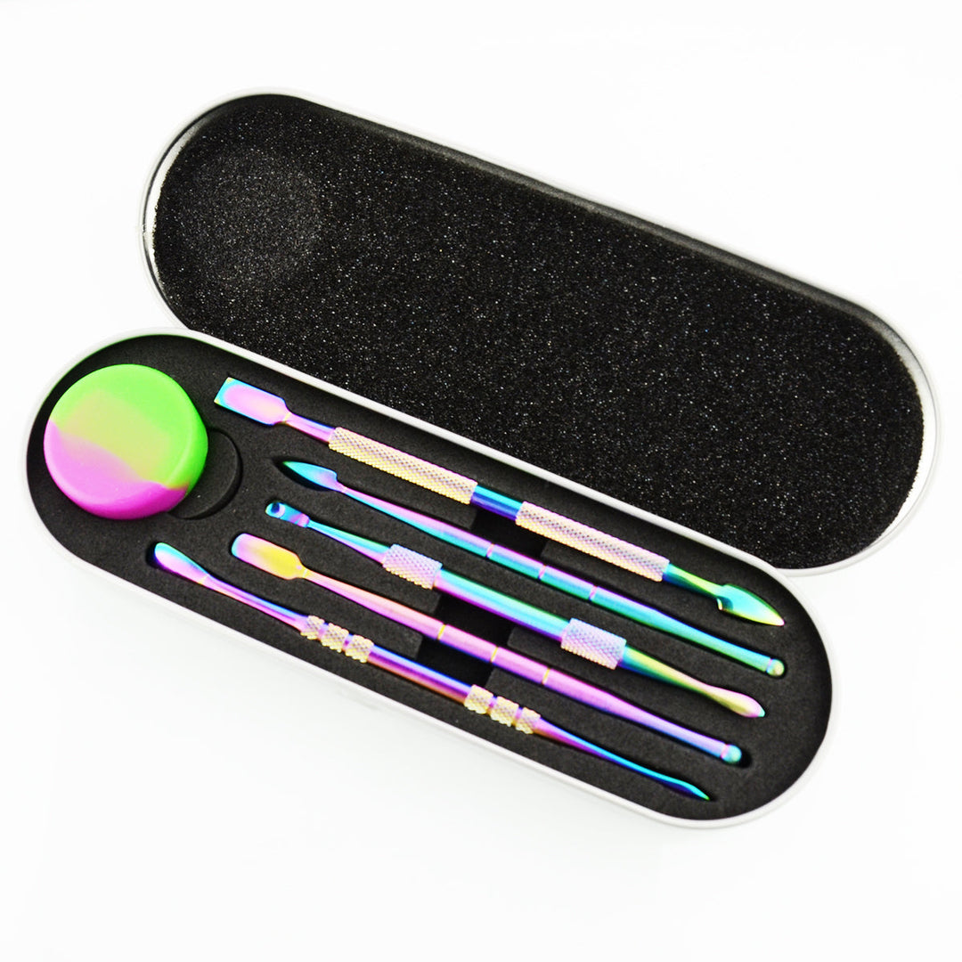 Rainbow Metal Dab Tool Set