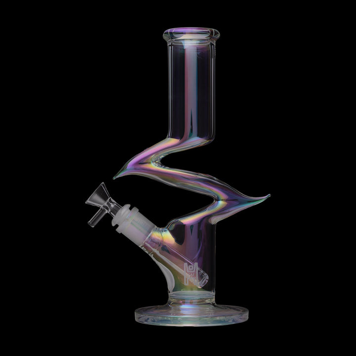 Zing Z-Shape Iridescent Water Pipe