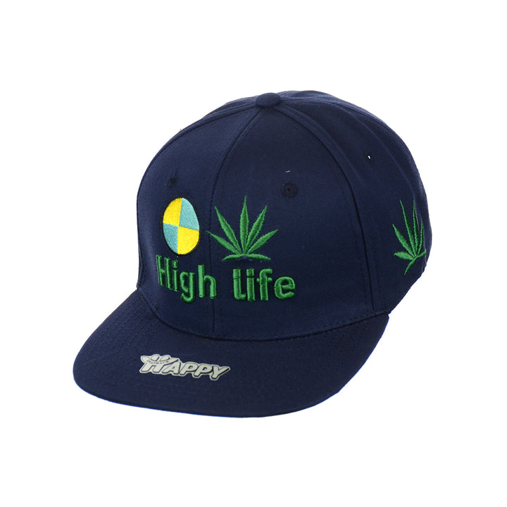 Embroidered High Life Adjustable Snapback
