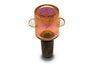 14mm Fumed Glass Bowl with Black Base