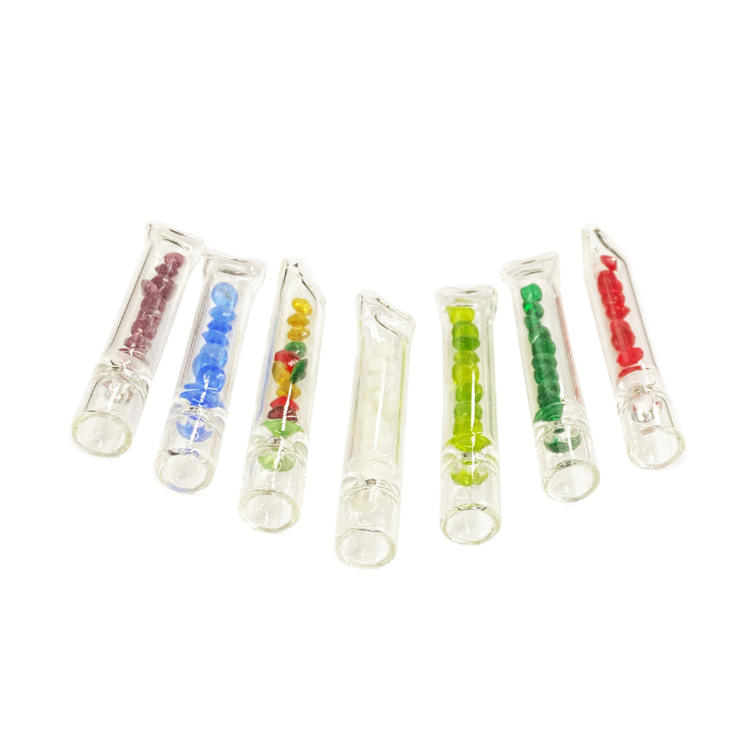4-Inch Diamond Accent Chillum One Hitter
