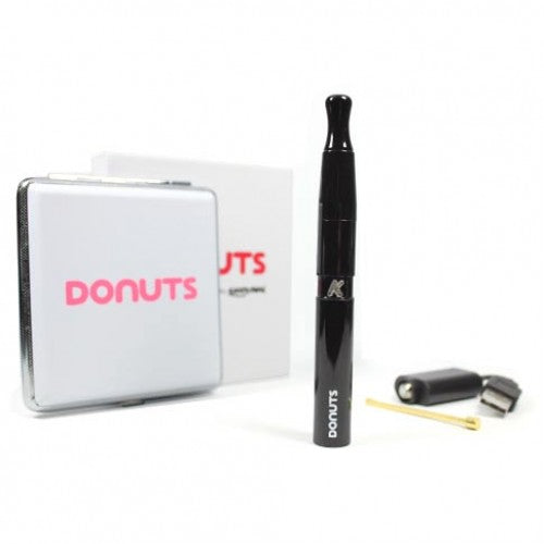 KandyPens Donuts Wax Vaporizer - Glossy Black