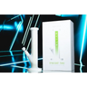 Klean White Series Heavy Duty Glass Straight Tube