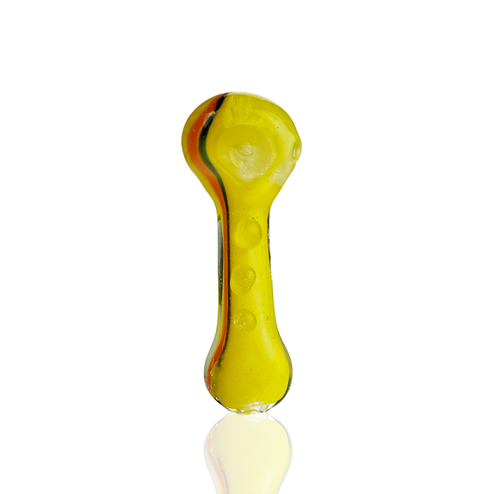 Durable 3-Inch Frit Glass Hand Pipe