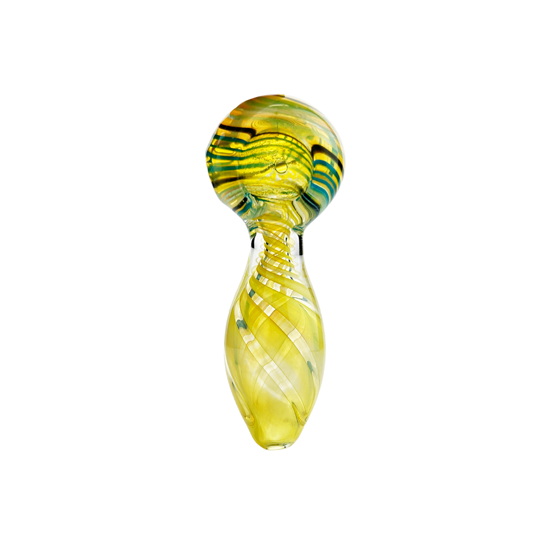 3-Inch Silver Fume Glass Hand Pipe