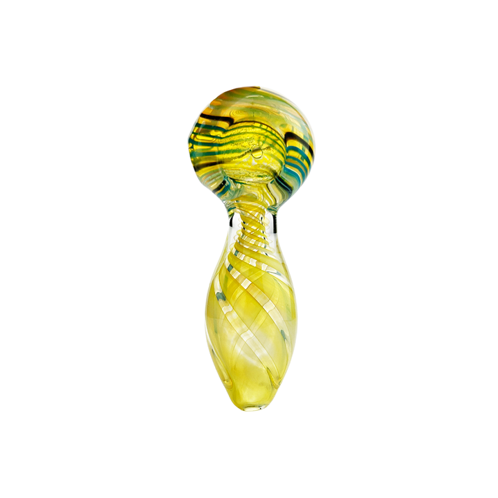 3-Inch Silver Fume Glass Hand Pipe