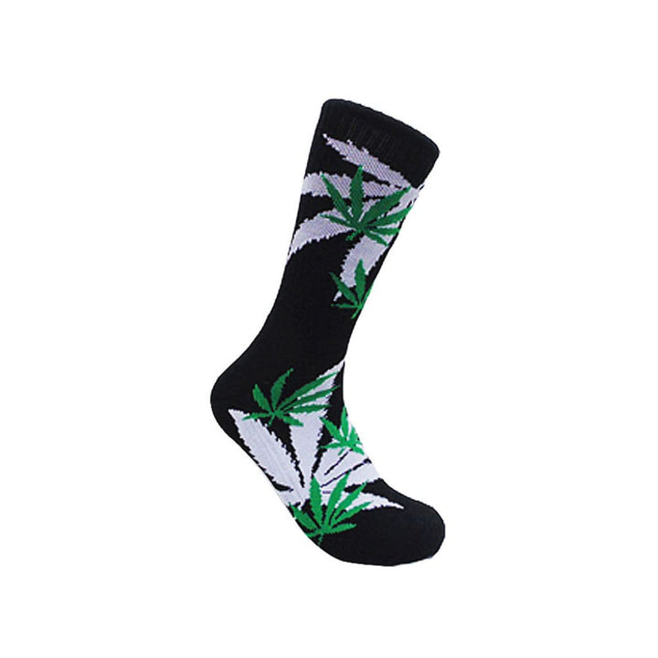 Leaf Republic Mid-calf Hemp Pattern Socks