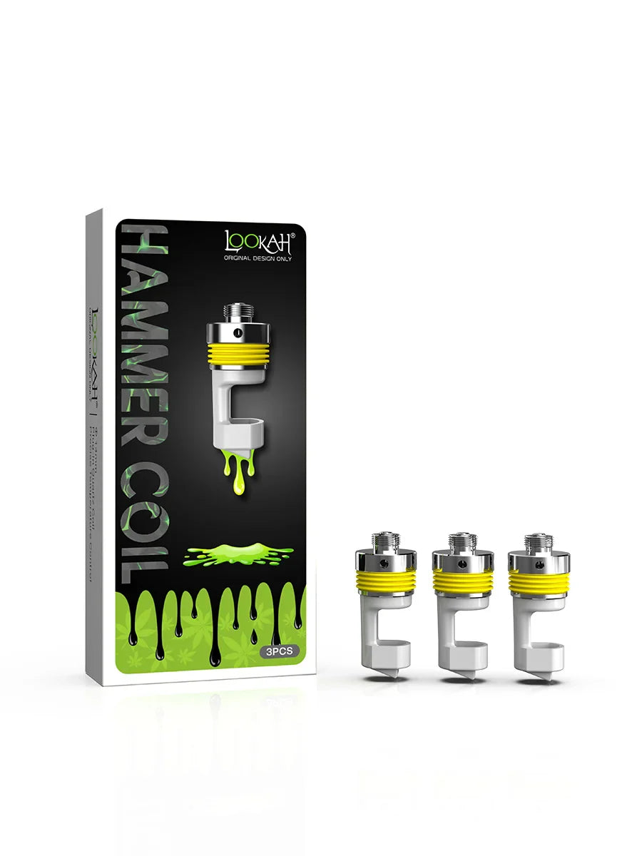 Lookah Hammer 510 Quartz E-Nail Coil 3-Pack