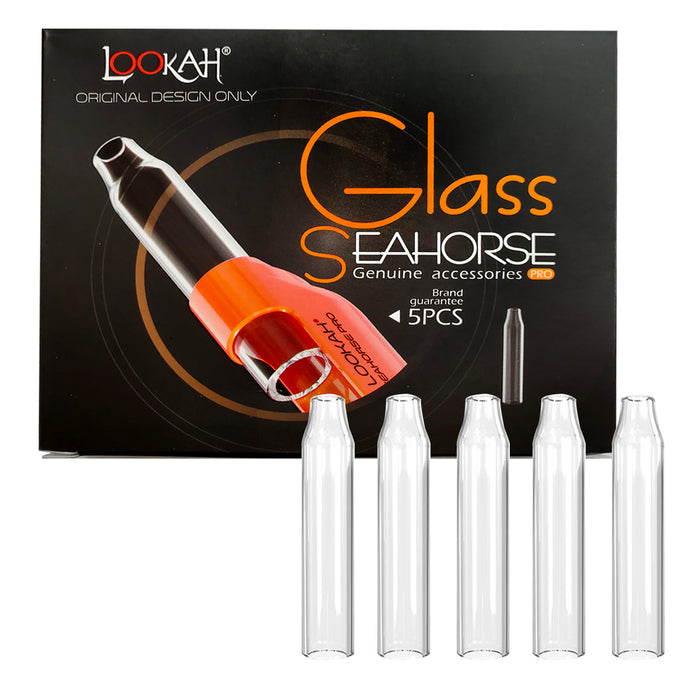 Lookah Seahorse Pro Series Glass Mouthpiece 5-Pack