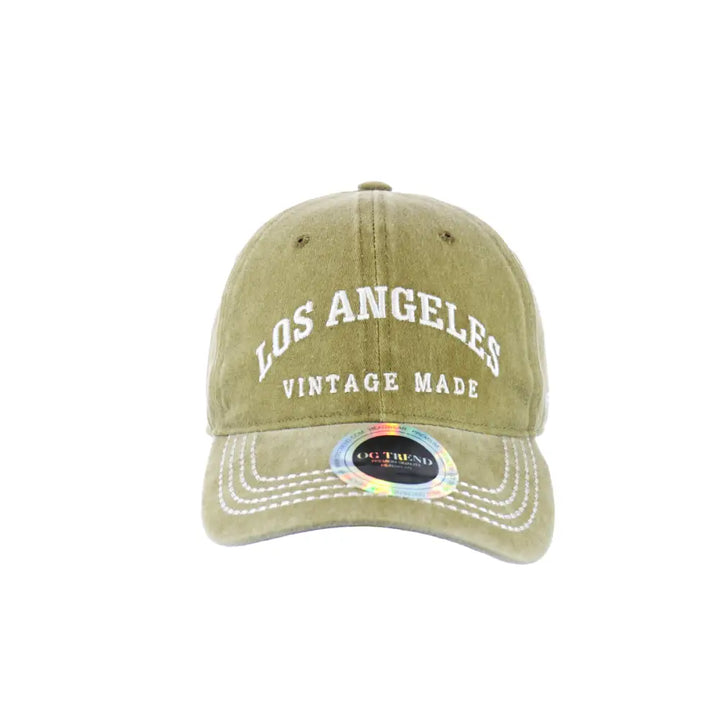 Los Angeles Original Cotton Buckle Hat for Style and Comfort