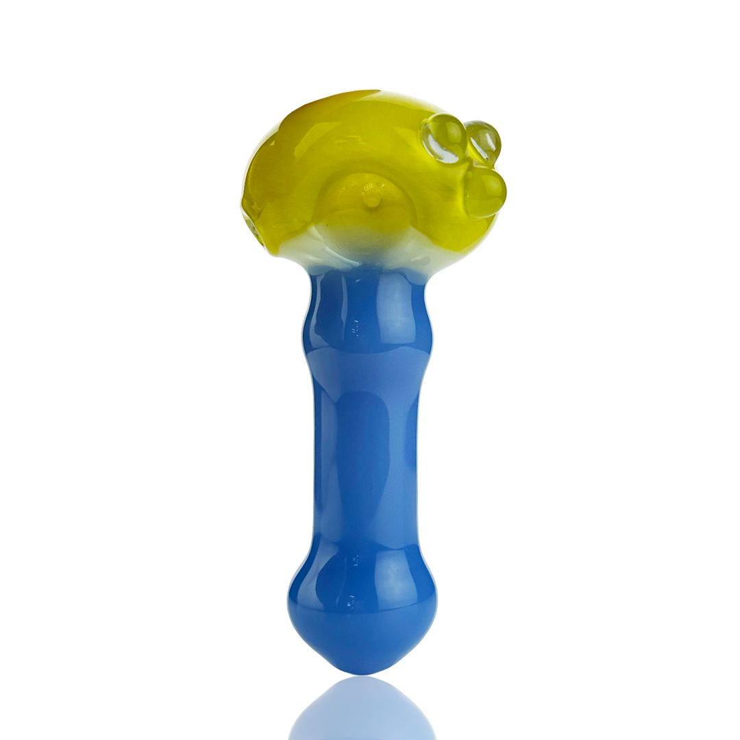 4.5 Inch Frit Glass Spoon Hand Pipe