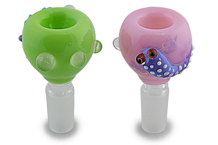 Wormy Hitchhiker 14mm Glass Bowl