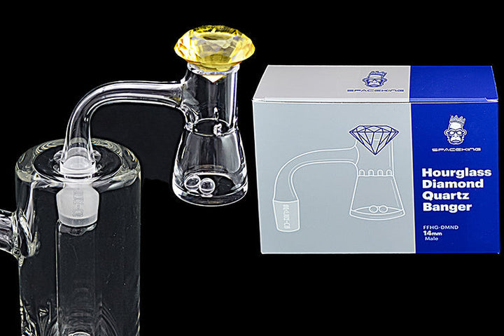 Space King Hourglass Banger Kit with Diamond Cap