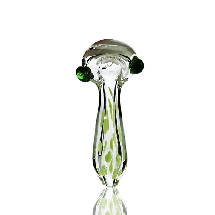 4 Inch Double Glass Slime Dot Hand Pipe