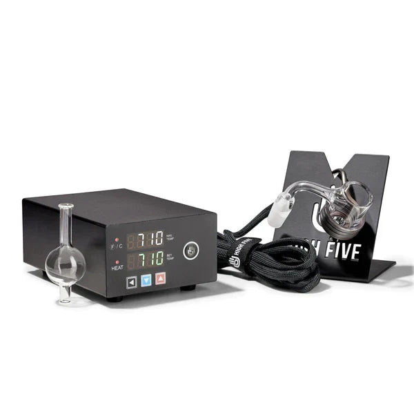 Compact High Five Micro Enail with Quartz Banger