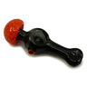 Mushroom Head Glass Hand Pipe 5 Inch