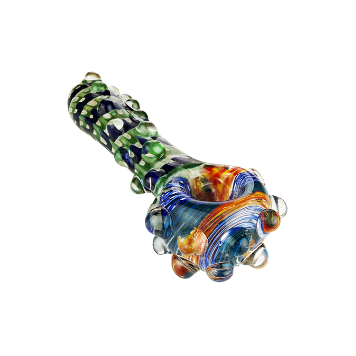 Knowker 5-Inch Marble Pattern Dry Herb Pipe