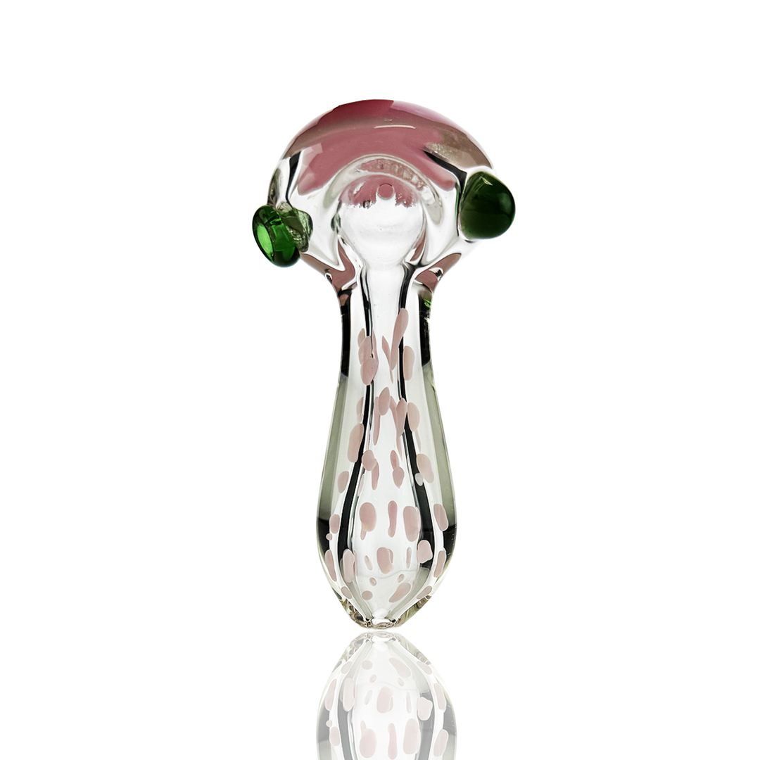 4 Inch Double Glass Slime Dot Hand Pipe