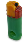 Compact Lighter Style Glass Pipe