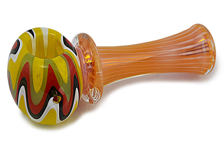Compact Fumed Glass Hand Pipe