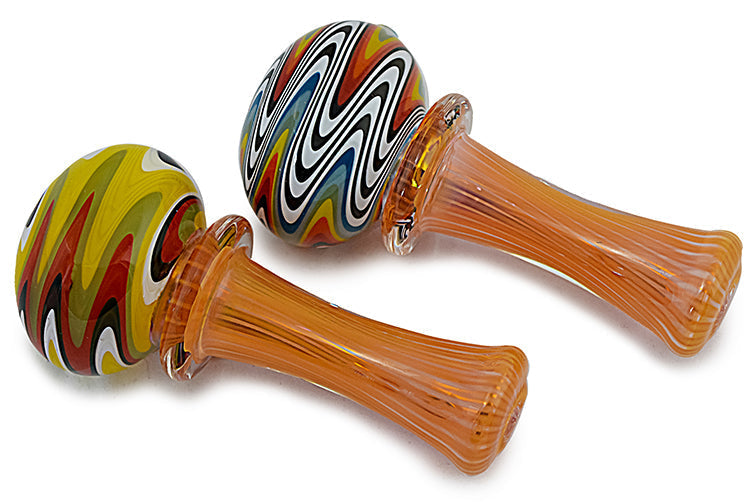 Compact Fumed Glass Hand Pipe