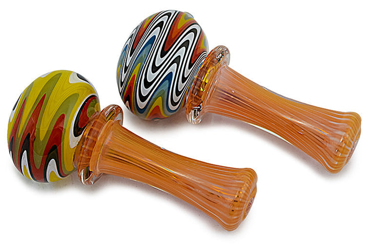 Compact Fumed Glass Hand Pipe