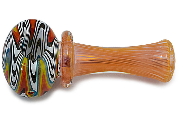 Compact Fumed Glass Hand Pipe