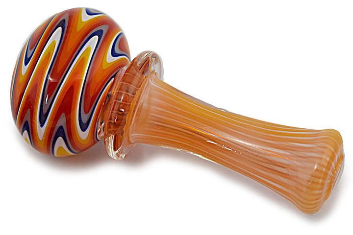 Compact Fumed Glass Hand Pipe