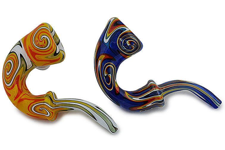Vivid Wig Wag Sherlock Glass Pipe
