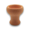 Sturdy Tan Clay Hookah Head