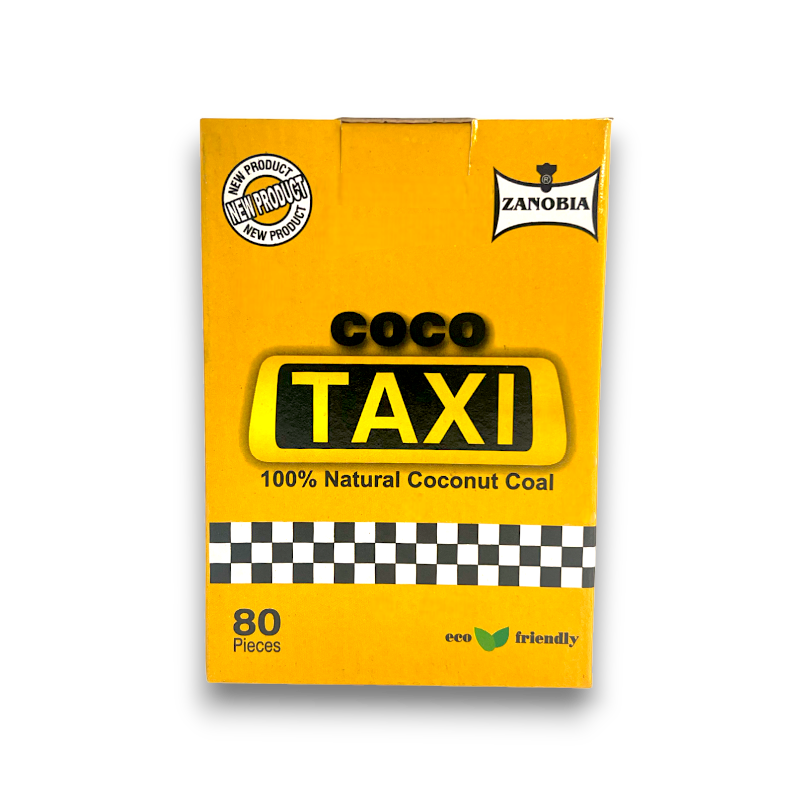 Coco Taxi 80pc Premium Hookah Charcoal